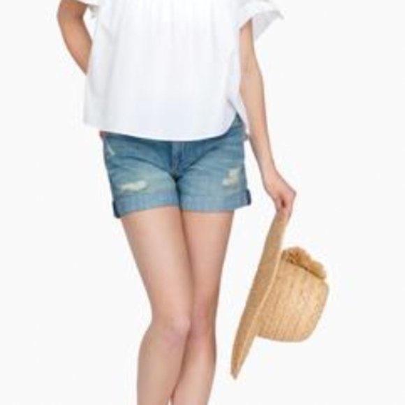 Current/Elliott Pants - CURRENT/ELLIOTT BOYFRIEND SHORTS, 30